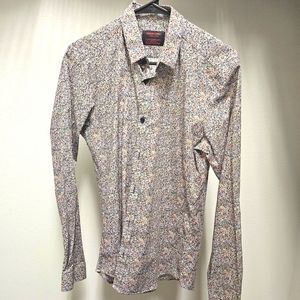 Jared Lang small long sleeve shirt slim fit